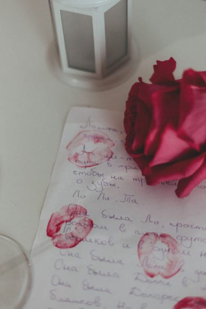 Handwritten Love Letter