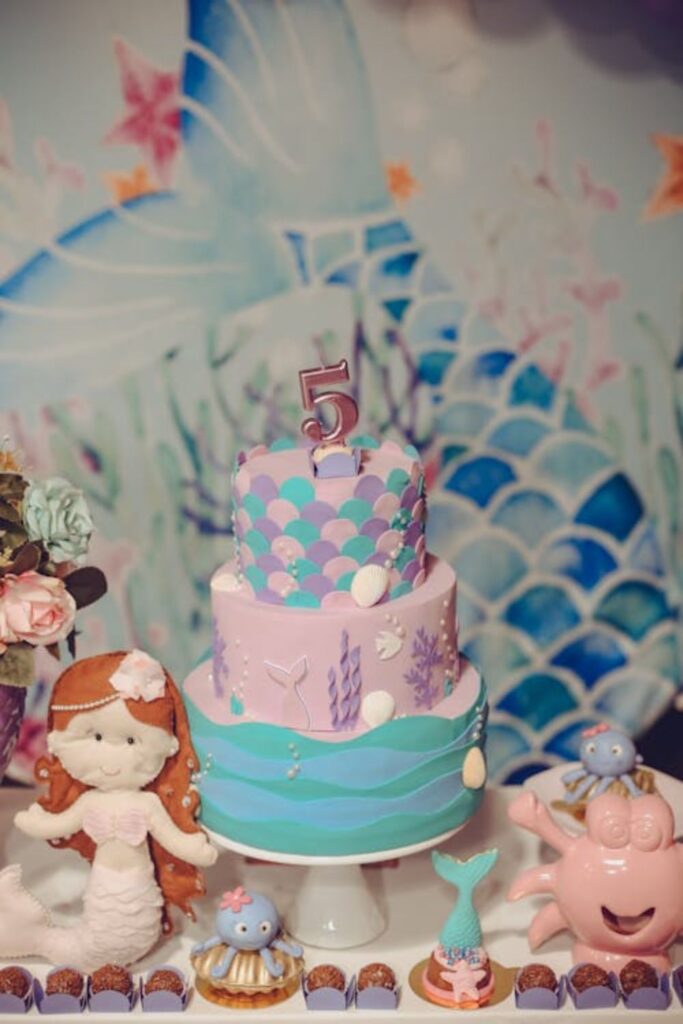 Mermaid Barbie Cake