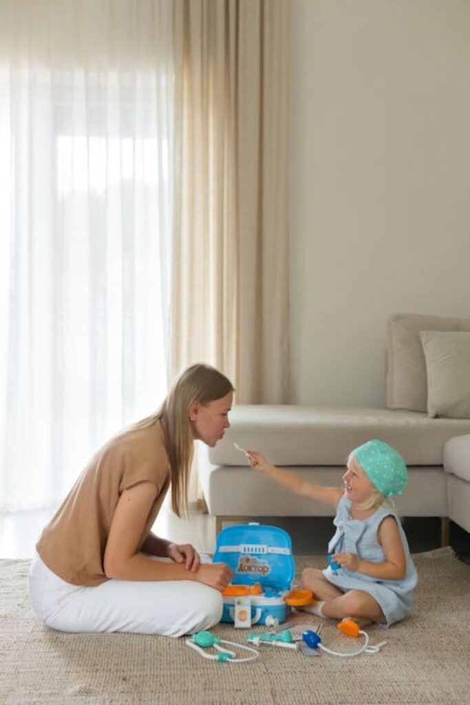 Mother-Child Fun Games