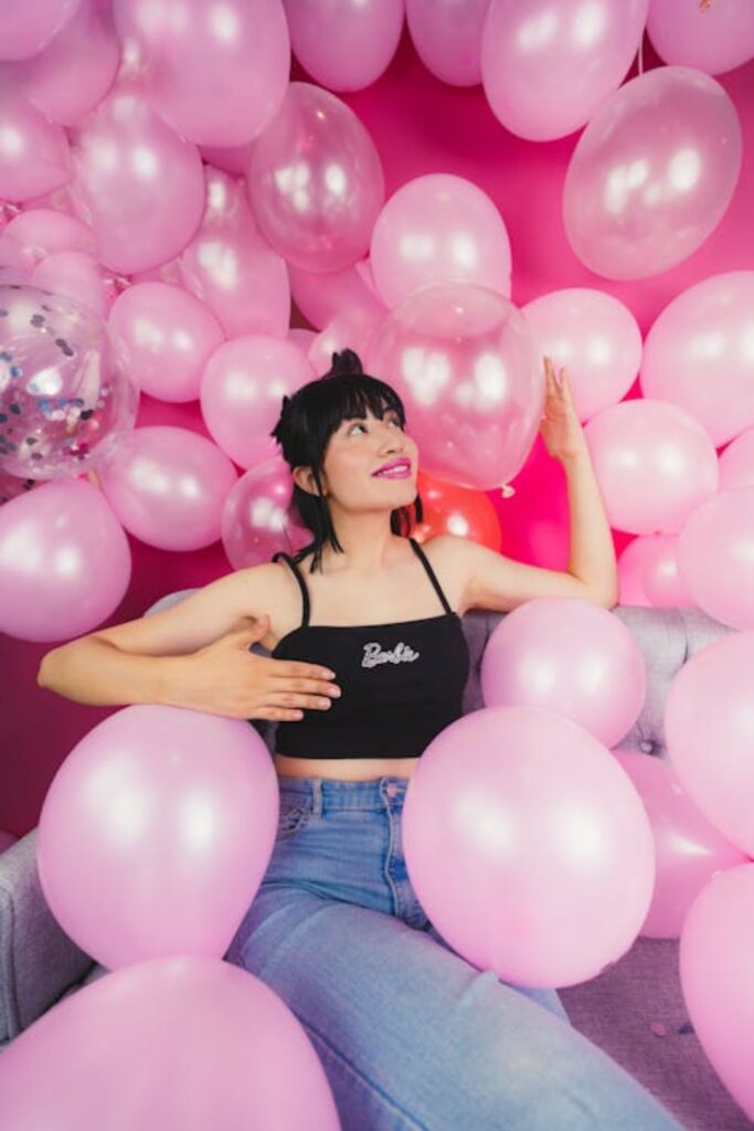 Pink Balloon Arch