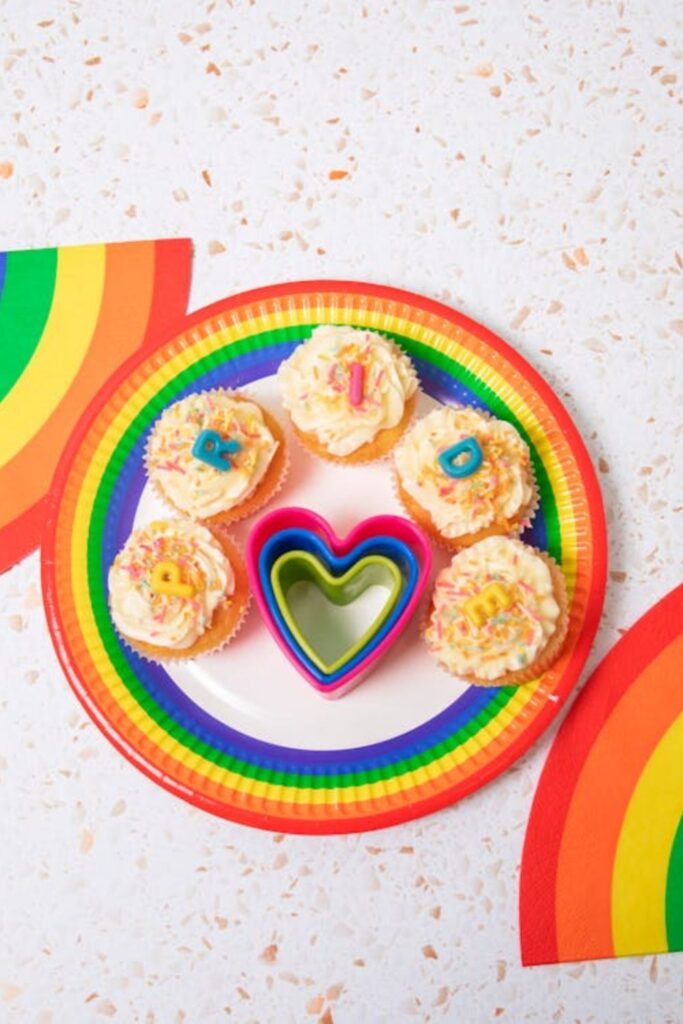 Rainbow Paper Plate Craft