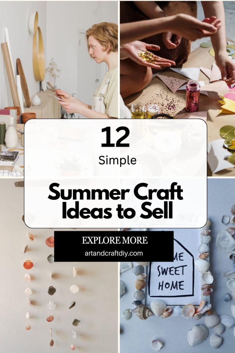 Simple Summer Craft Ideas to Sell - DIY Art and Crafts Ideas