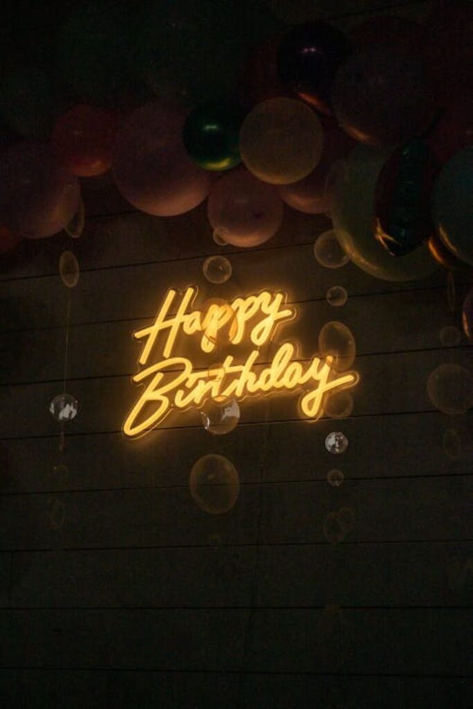 Neon Sign Party Decor