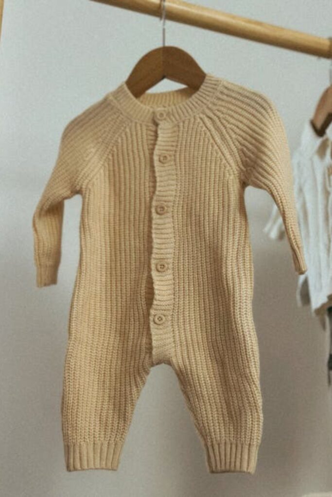 Neutral Knit Romper