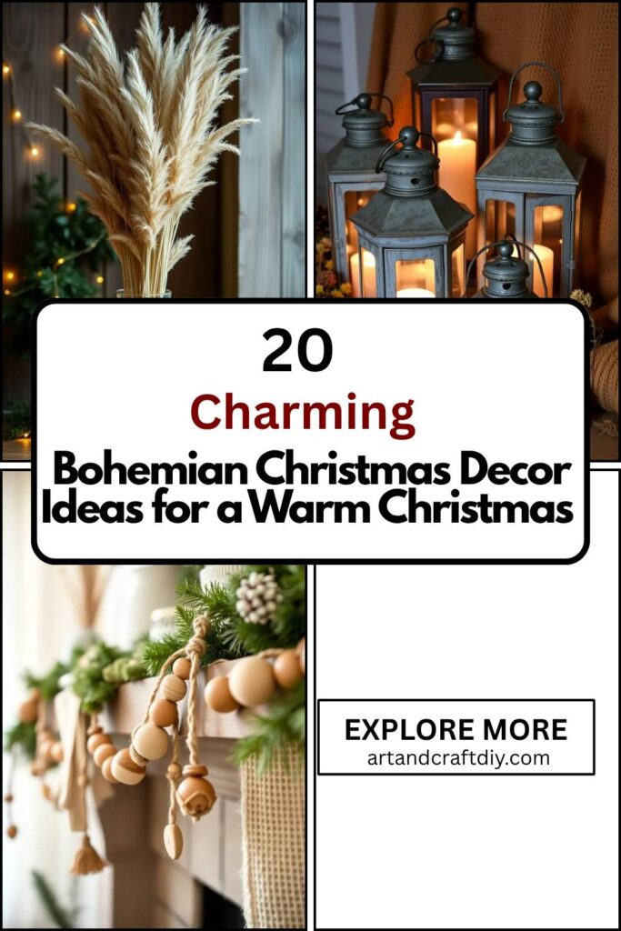 Bohemian Christmas Decor Ideas for a Warm Christmas