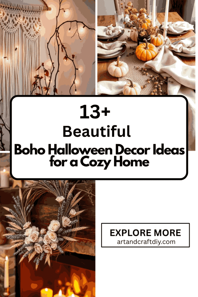 Boho Halloween Decor Ideas for a Cozy Home