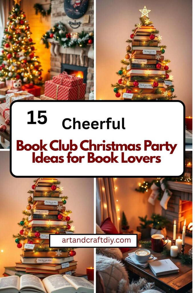 Book Club Christmas Party Ideas for Book Lovers