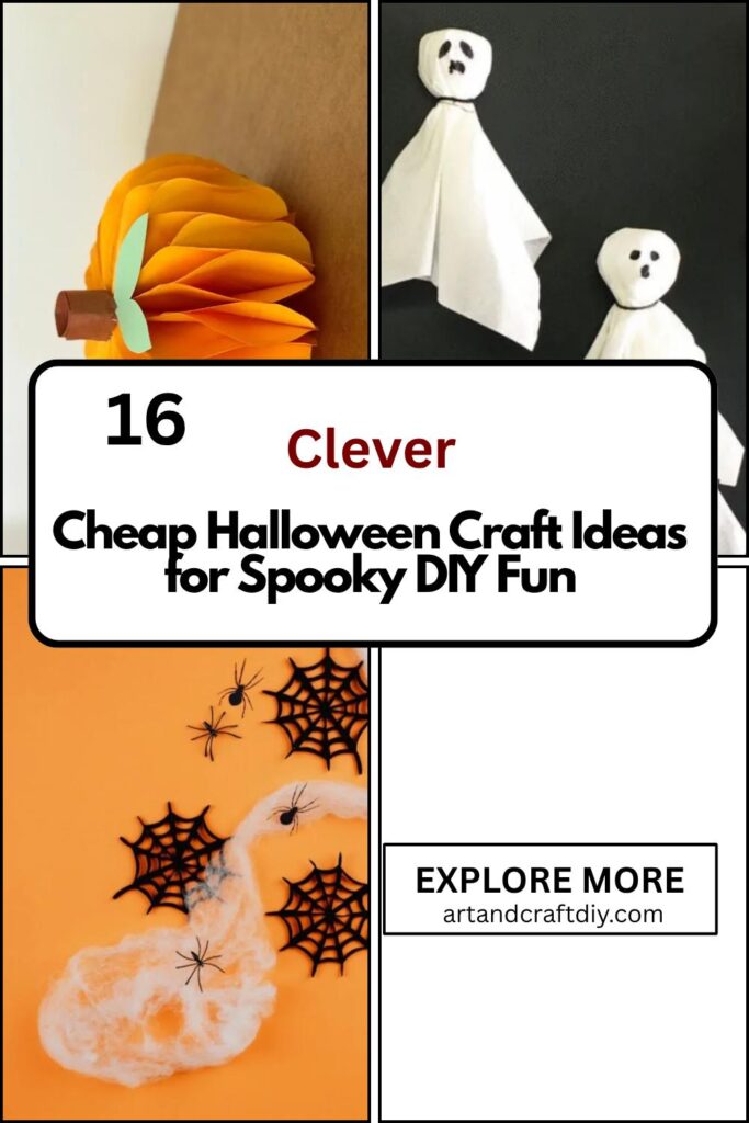 Cheap Halloween Craft Ideas for Spooky DIY Fun