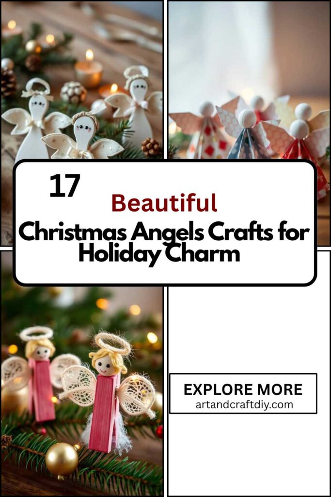 Christmas Angels Crafts for Holiday Charm