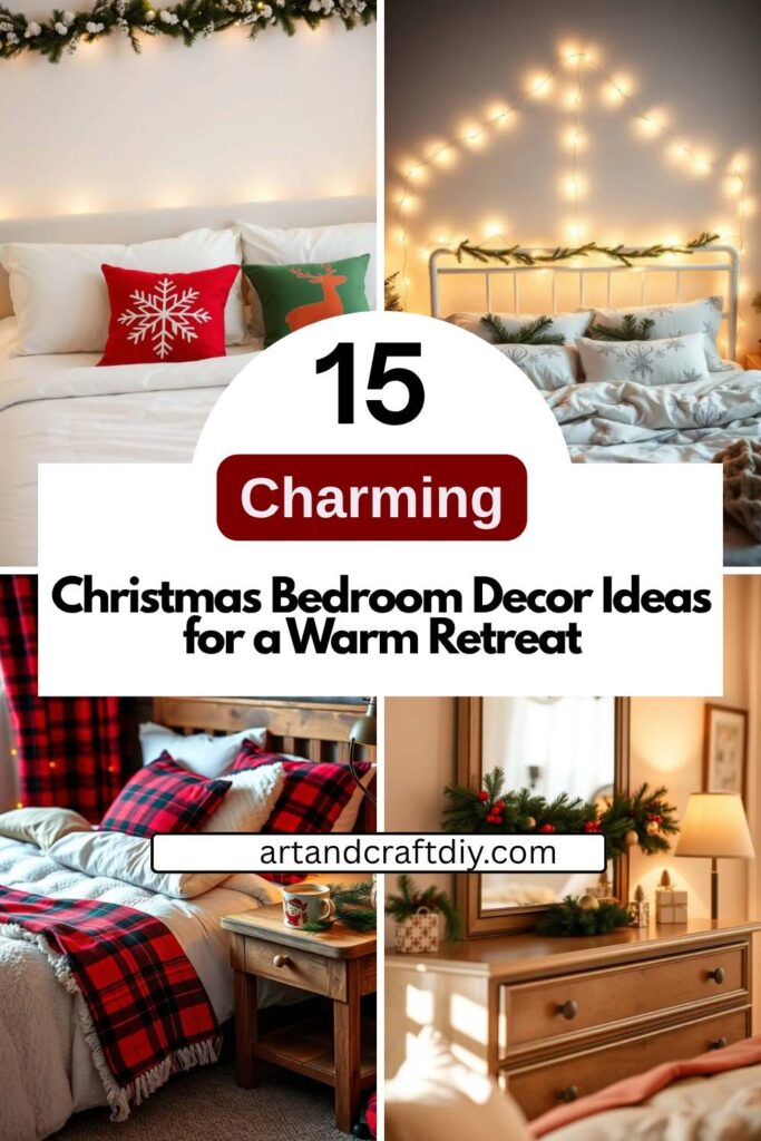 Christmas Bedroom Decor Ideas for a Warm Retreat