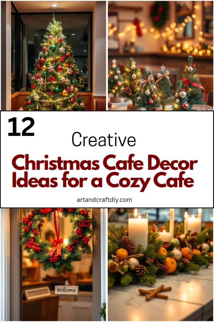 Christmas Cafe Decor Ideas for a Cozy Cafe