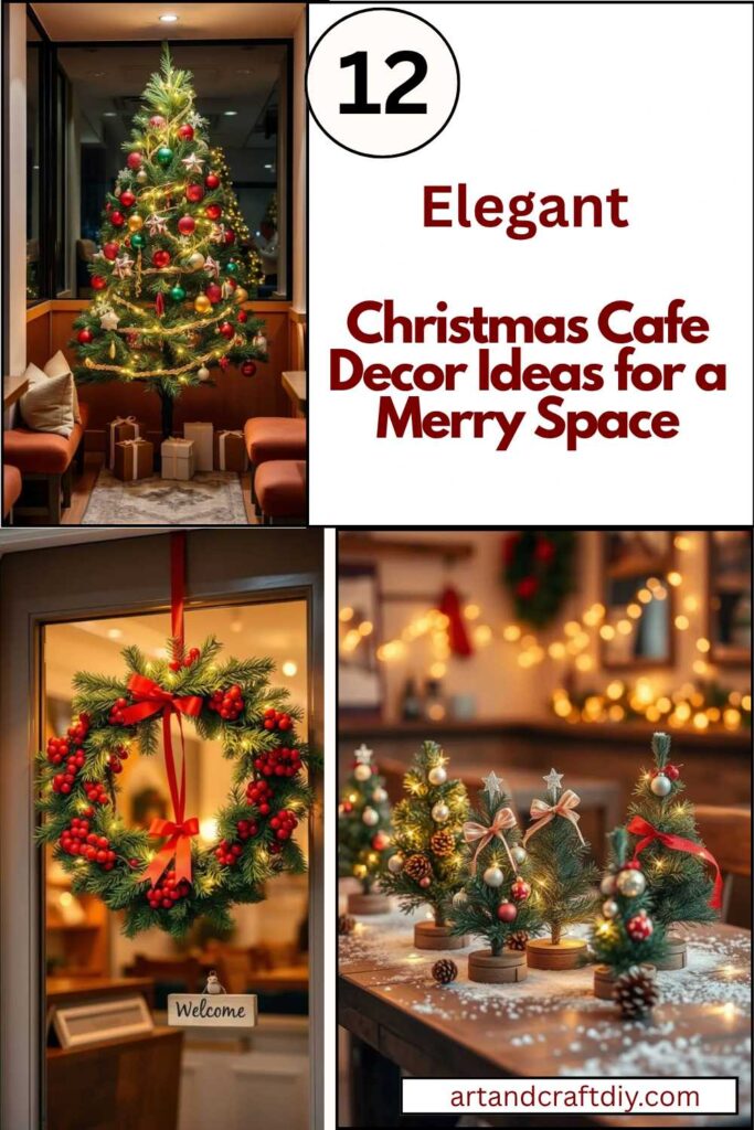 Christmas Cafe Decor Ideas for a Merry Space