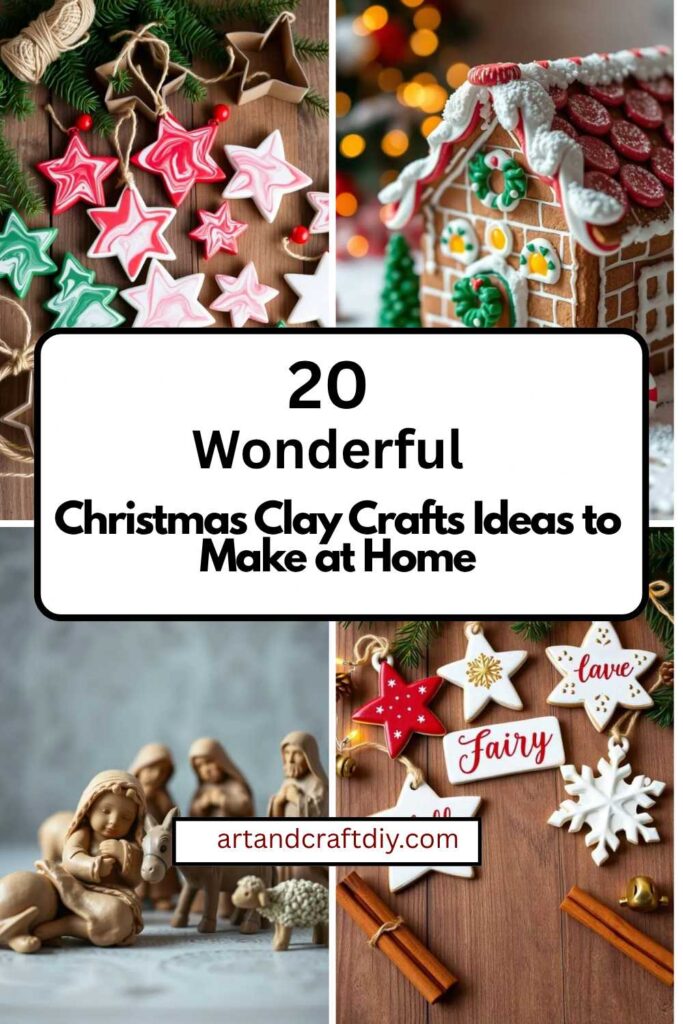 Christmas Clay Crafts Ideas to Make at Home
