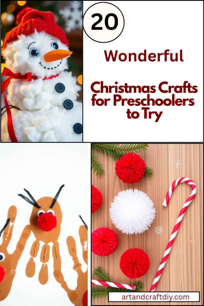 Christmas Crafts for Preschoolers to Try