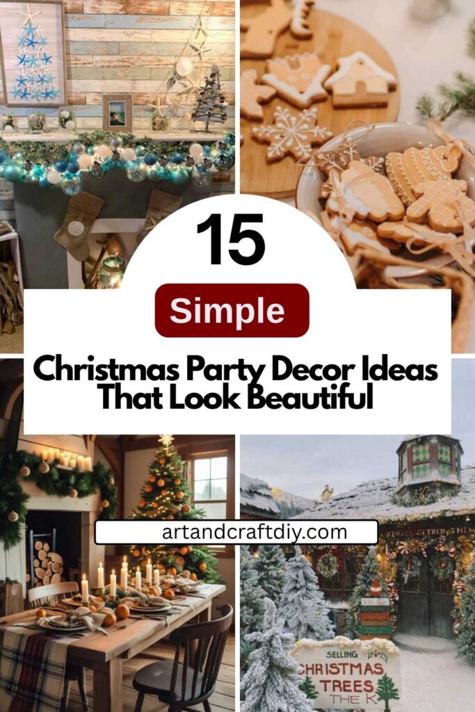 Christmas Party Decor Ideas That Look Beautiful