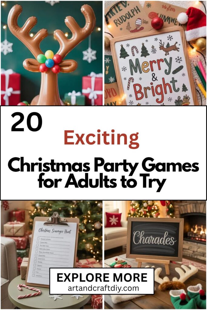 Christmas Party Games for Adults to Try