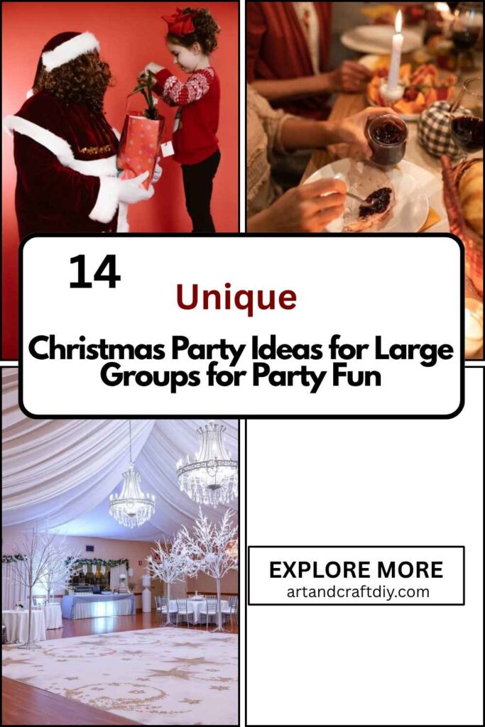 Christmas Party Ideas for Large Groups for Party Fun