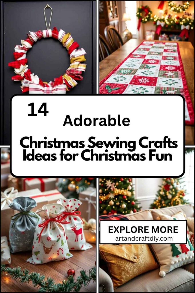 Christmas Sewing Crafts Ideas for Christmas Fun