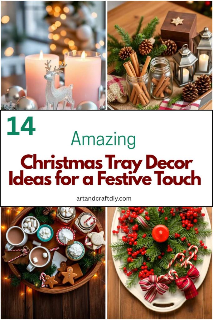 Christmas Tray Decor Ideas for a Festive Touch
