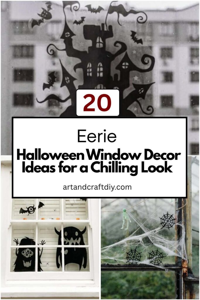 Eerie Halloween Window Decor Ideas for a Chilling Look