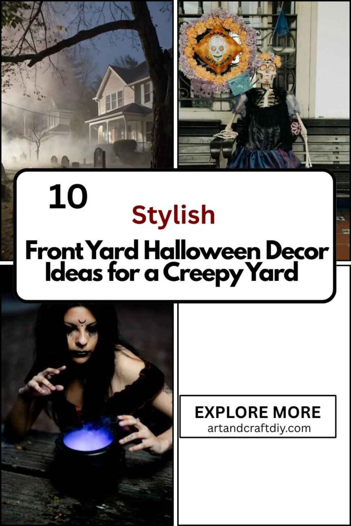 Front Yard Halloween Decor Ideas for a Creepy Yard
