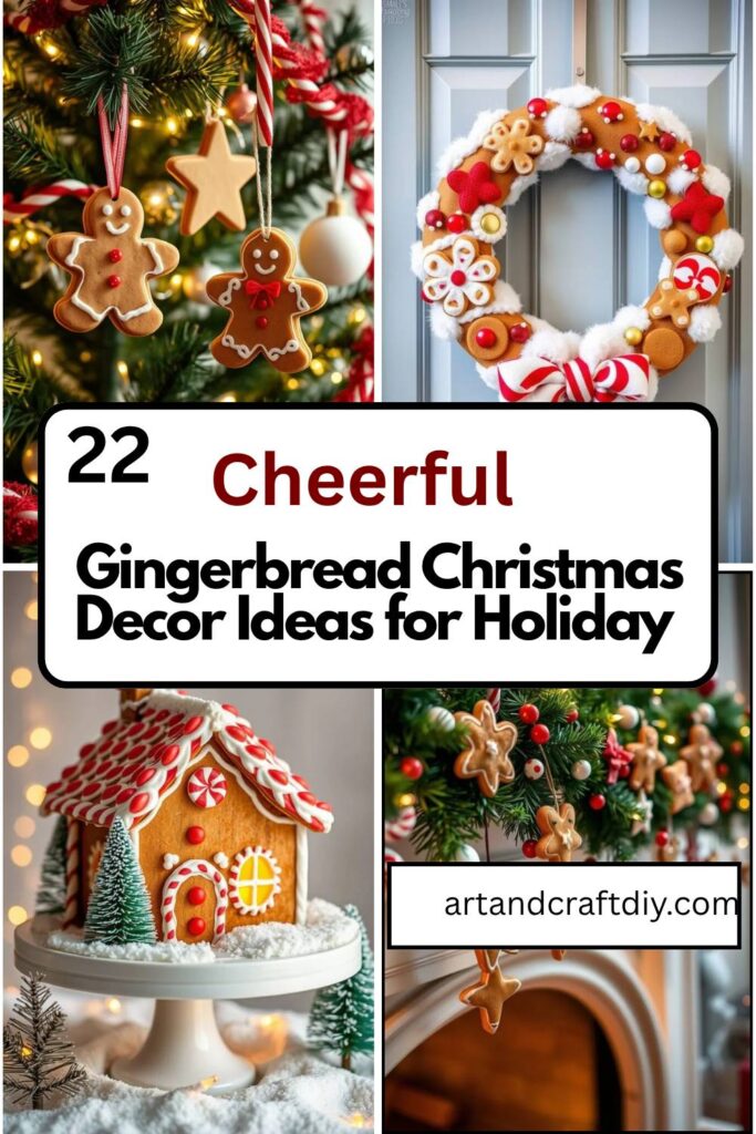 Gingerbread Christmas Decor Ideas for Holiday