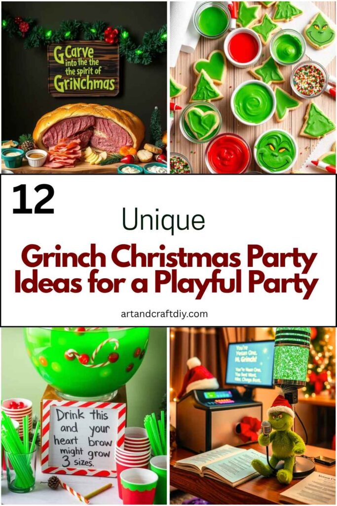 Grinch Christmas Party Ideas for a Playful Party