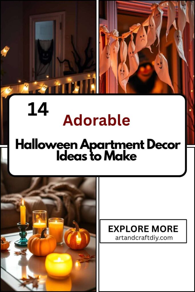 Halloween Apartment Decor Ideas to Make
