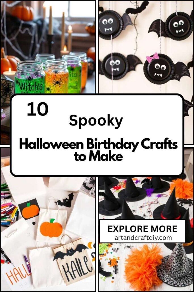 Halloween Birthday Crafts to Make