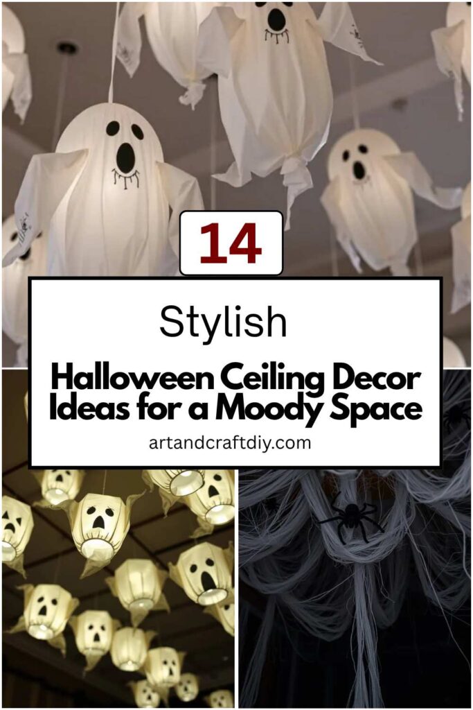 Halloween Ceiling Decor Ideas for a Moody Space