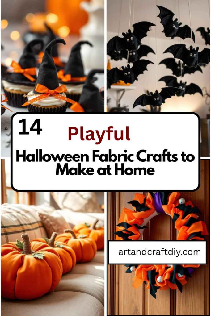 Halloween Fabric Crafts to Make at Home
