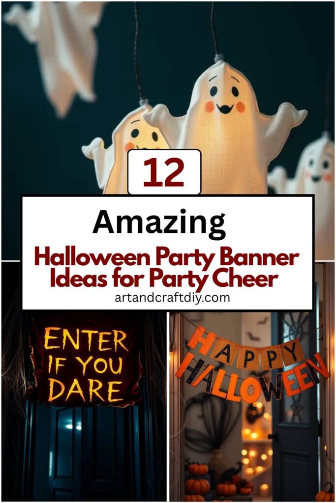 Halloween Party Banner Ideas for Party Cheer