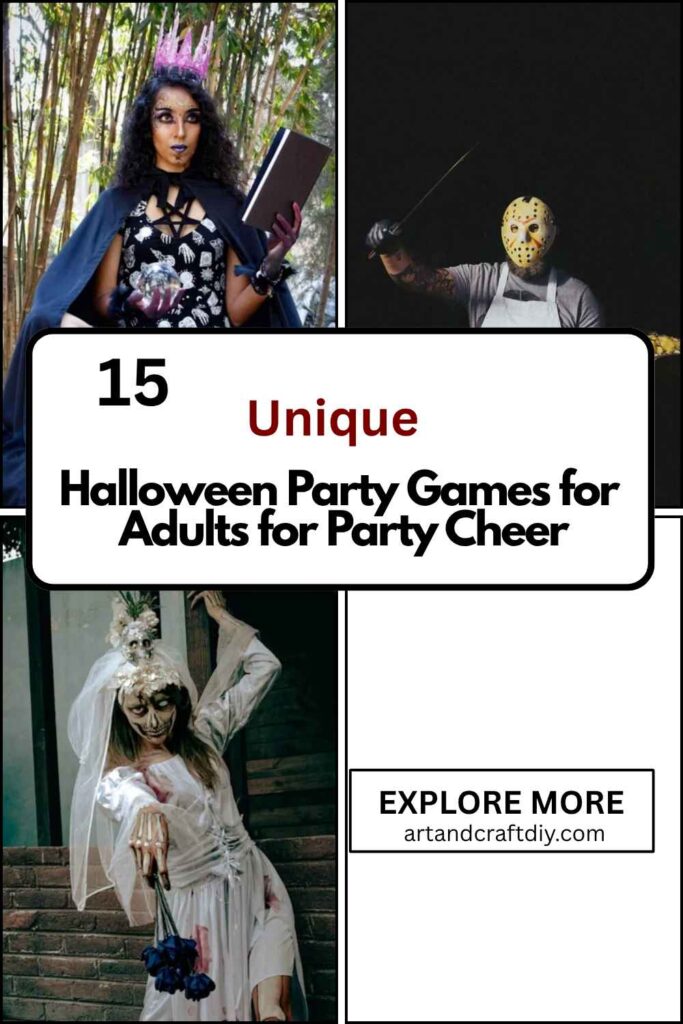 Halloween Party Games for Adults for Party Cheer