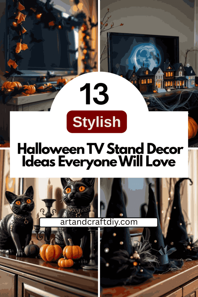 Halloween TV Stand Decor Ideas Everyone Will Love
