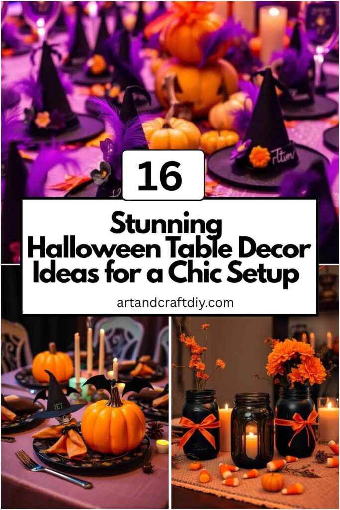 Halloween Table Decor Ideas for a Chic Setup
