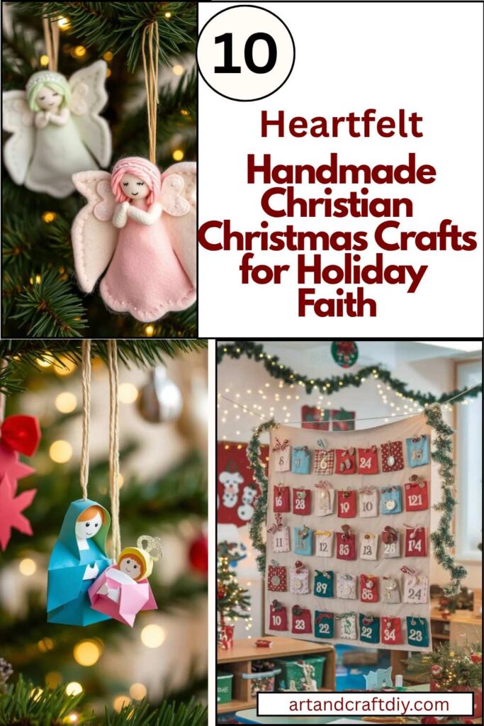 Handmade Christian Christmas Crafts for Holiday Faith