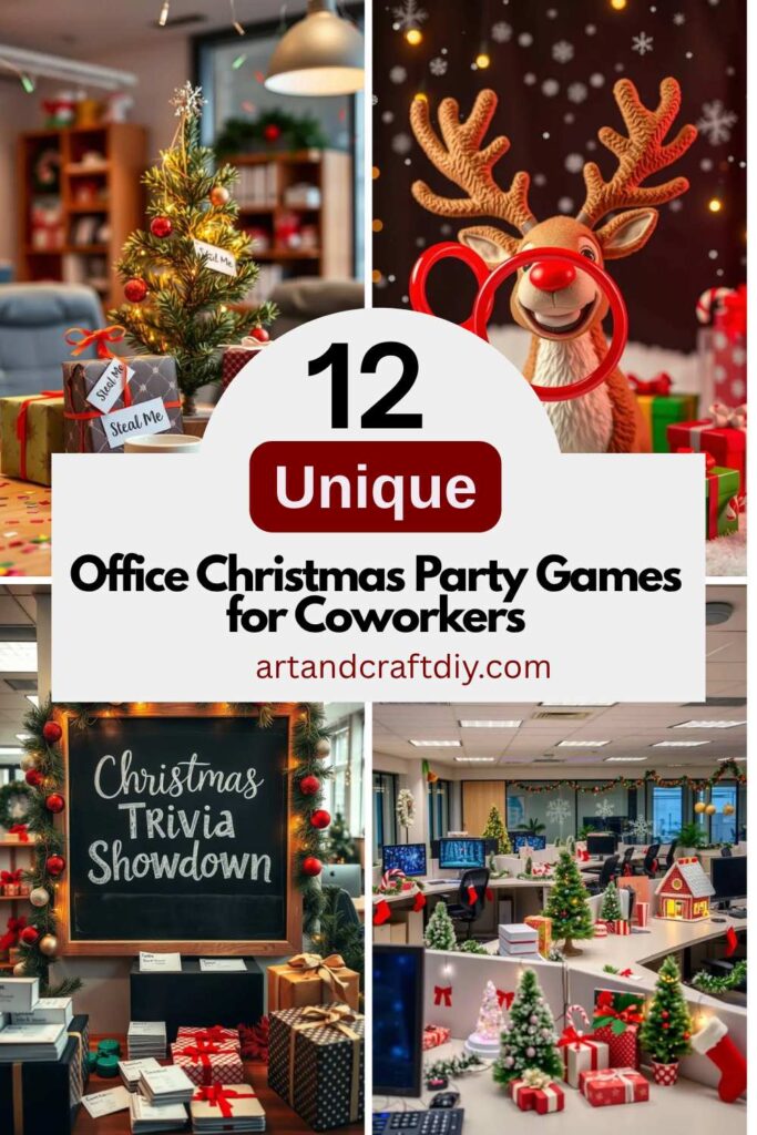 Office Christmas Party Games for Coworkers