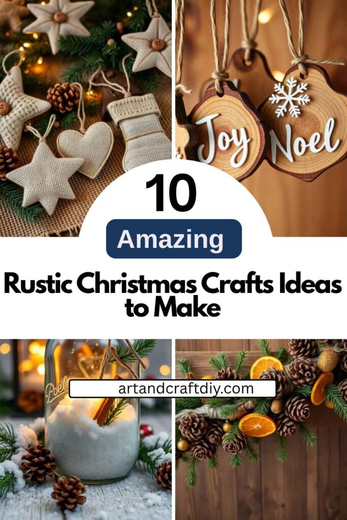 Rustic Christmas Crafts Ideas to Make