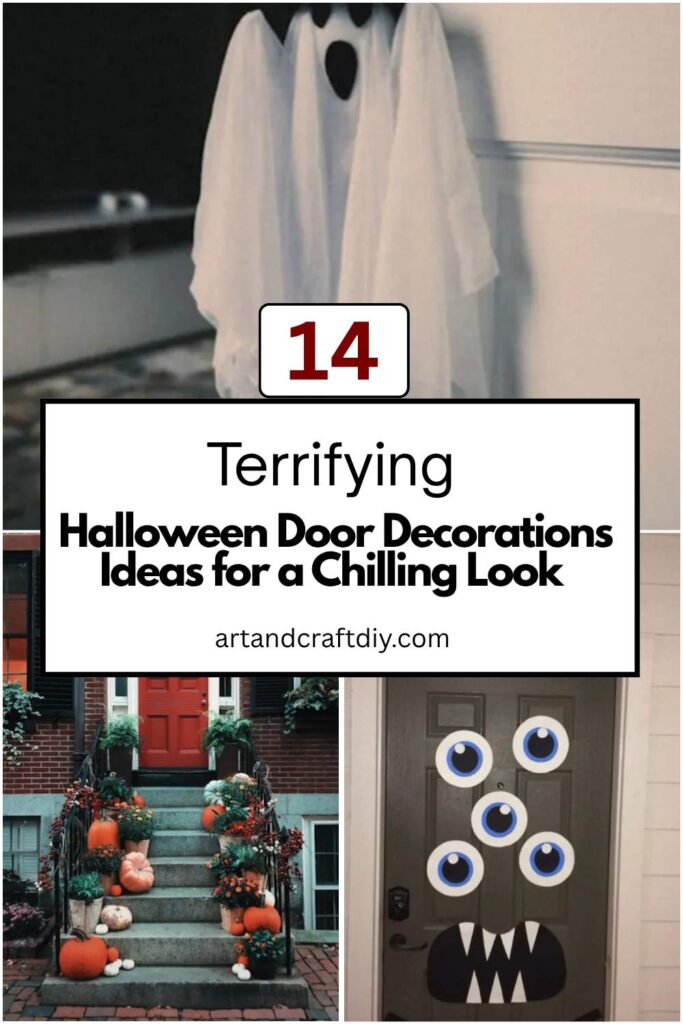 Terrifying Halloween Door Decorations Ideas for a Chilling Look