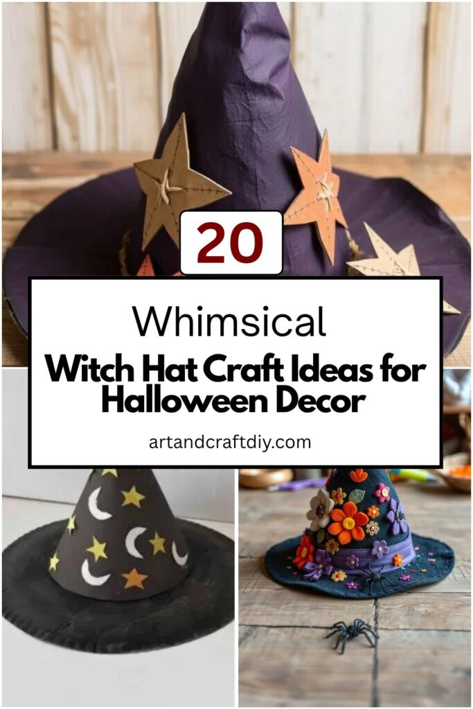 Witch Hat Craft Ideas for Halloween Decor