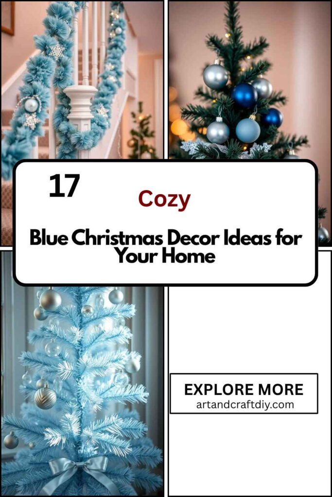 Blue Christmas Decor Ideas for Your Home