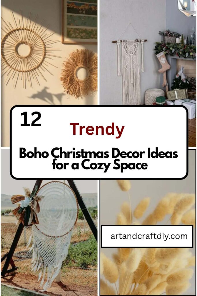 Boho Christmas Decor Ideas for a Cozy Space