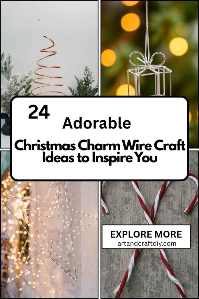 Christmas Charm Wire Craft Ideas to Inspire You