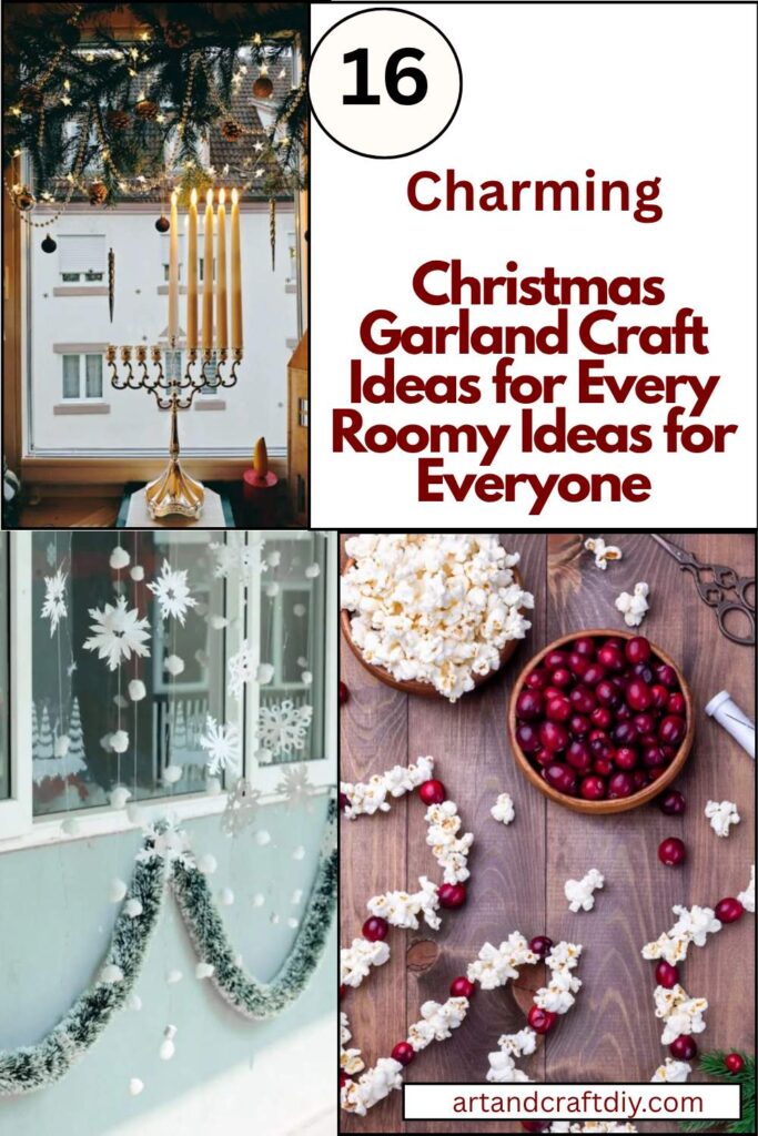 Christmas Garland Craft Ideas for Every Room