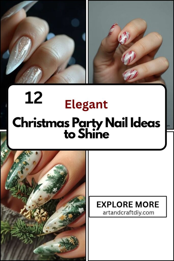 Christmas Party Nail Ideas to Shine