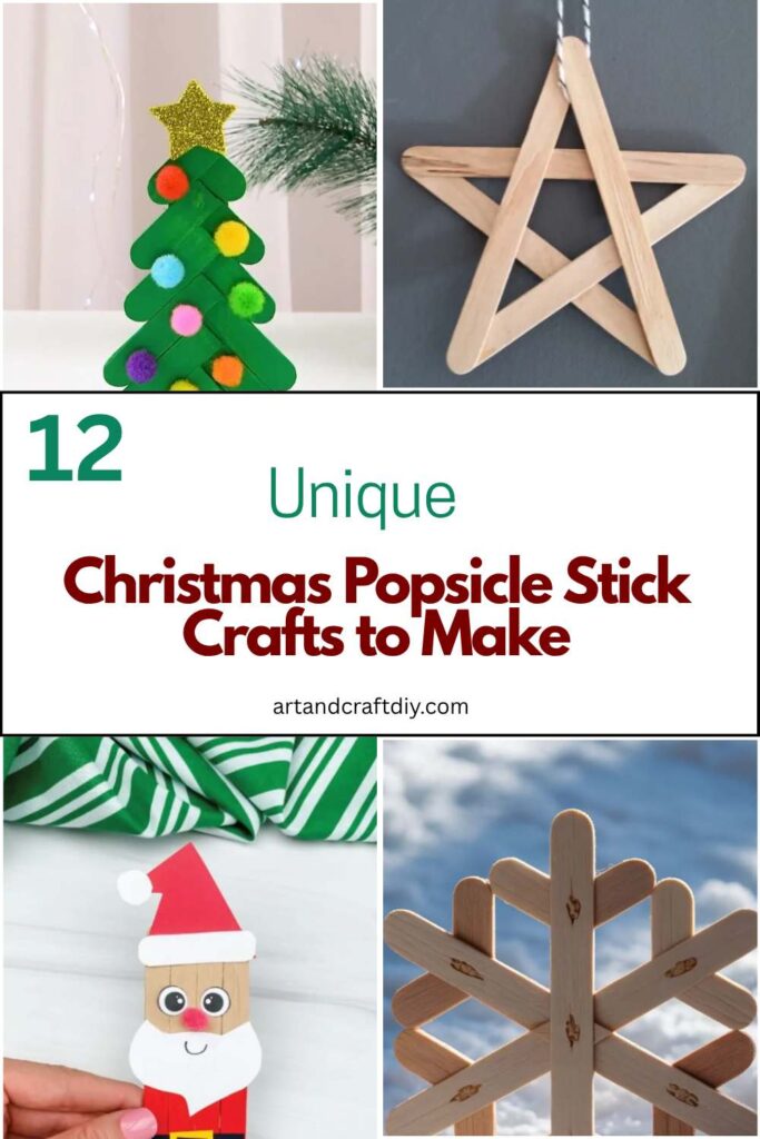 Christmas Popsicle Stick Crafts to Make