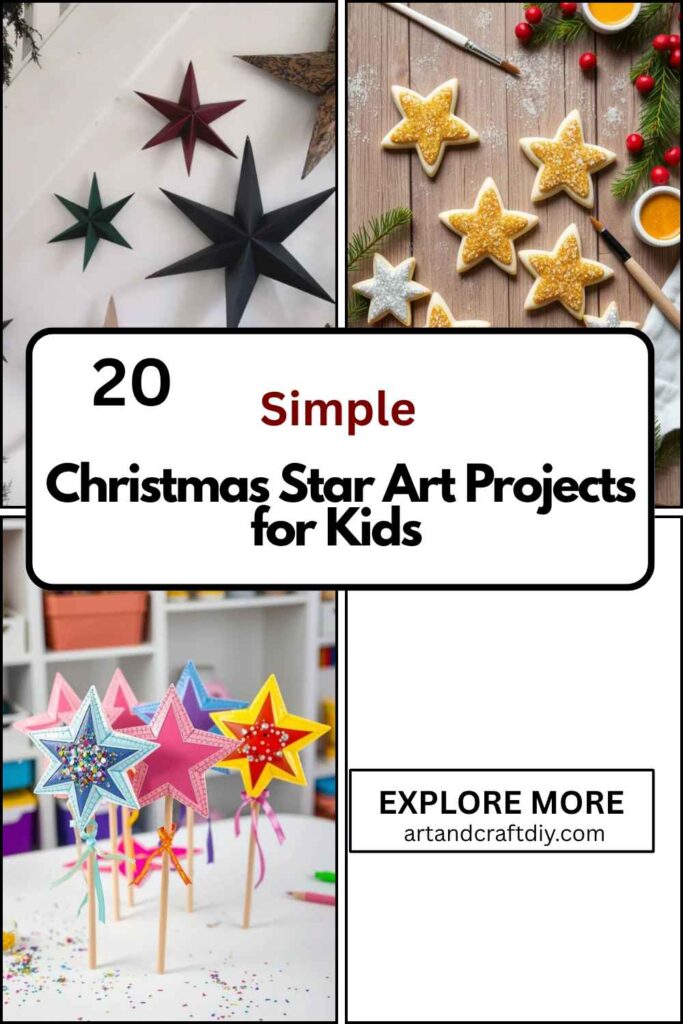 Christmas Star Art Projects for Kids