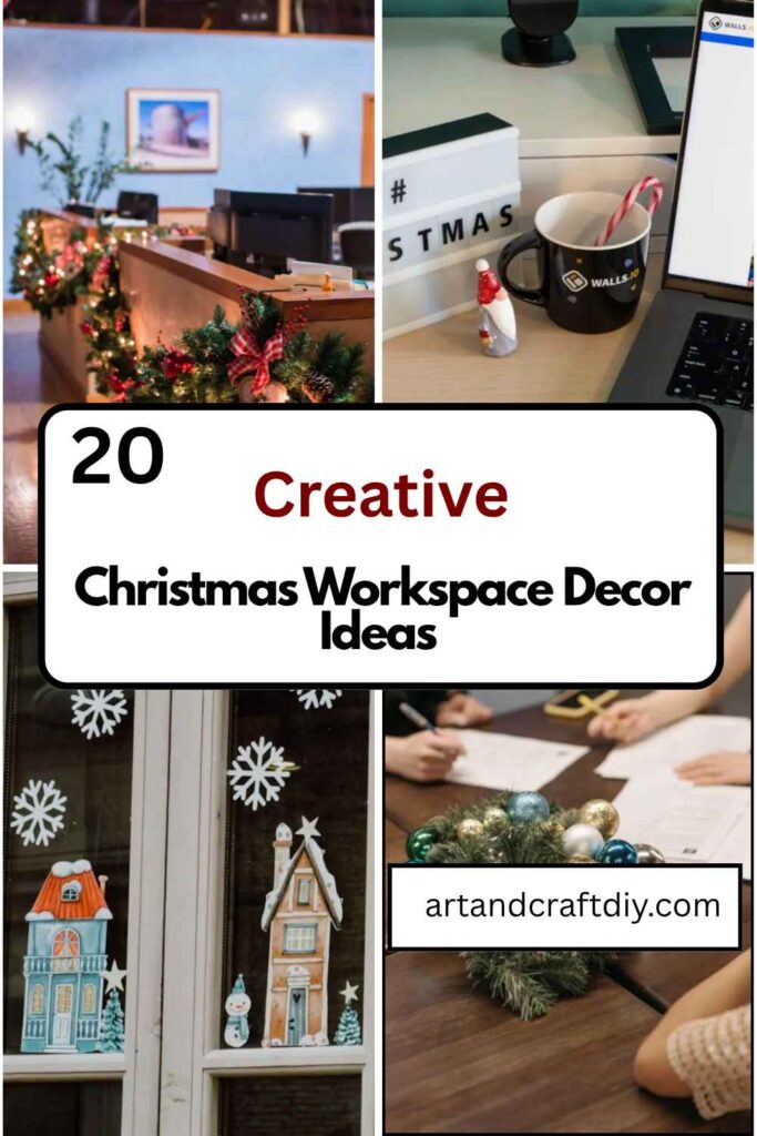  Christmas Workspace Decor Ideas