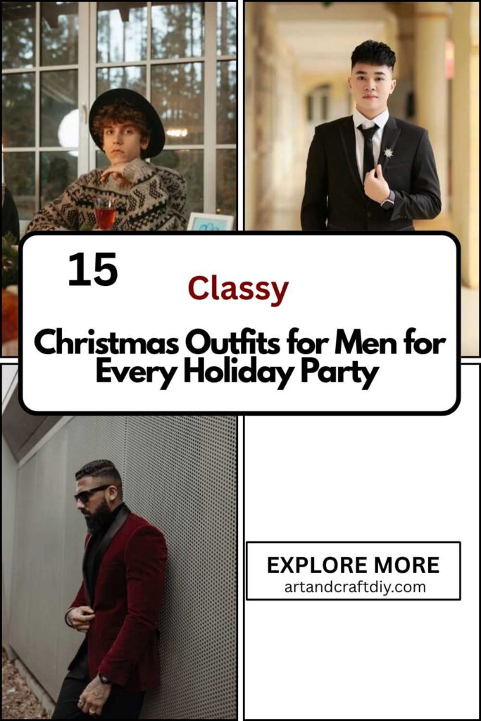 Classy Christmas Outfits for Men for Every Holiday Party