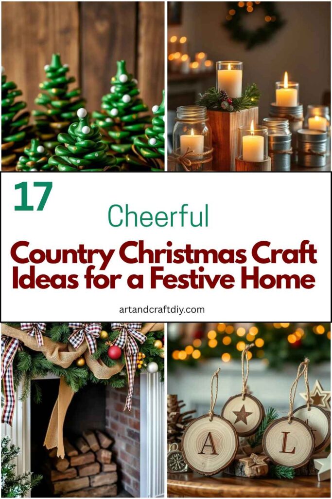 Country Christmas Craft Ideas for a Festive Home